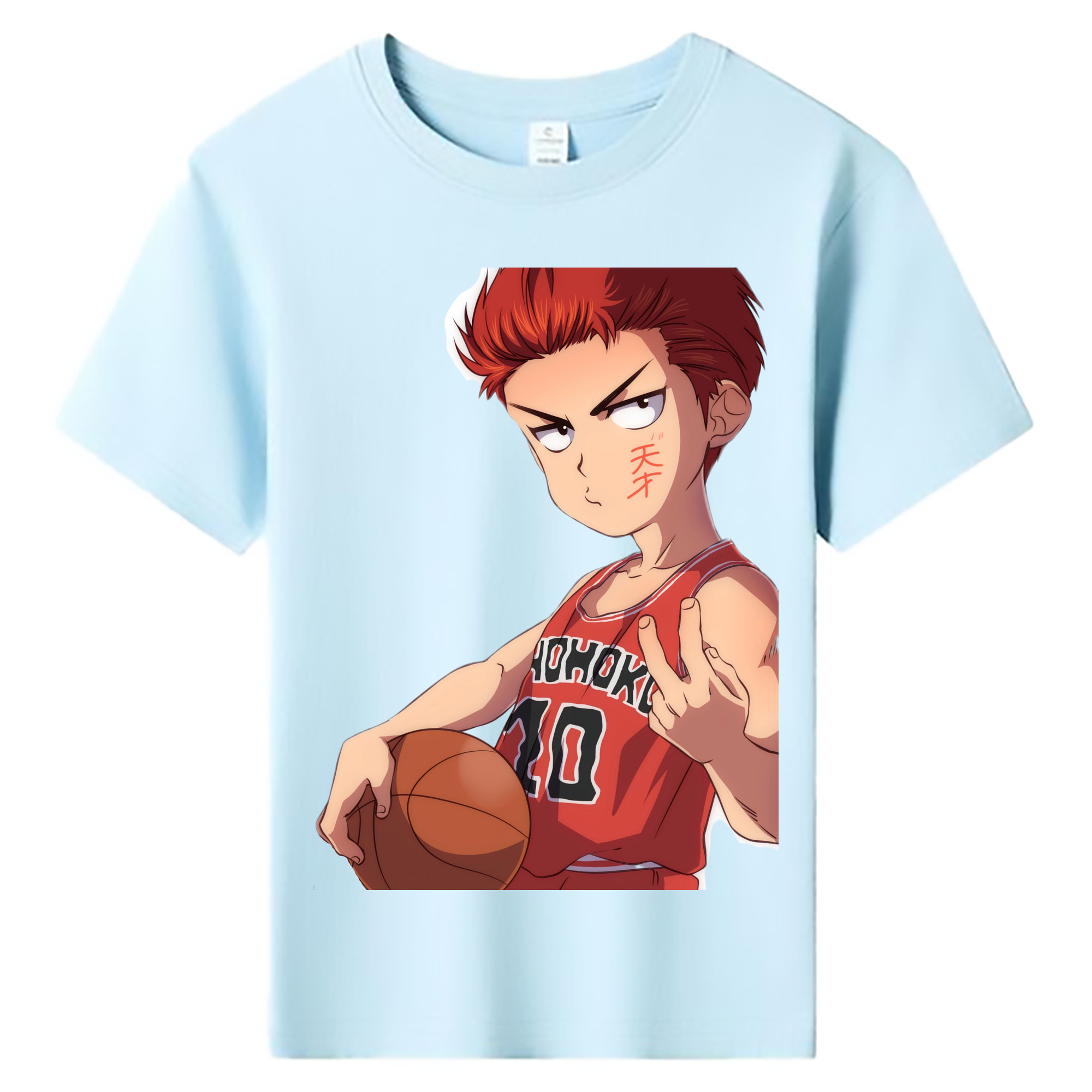 （画像用） SLAM DUNK／スラムダンク 綿100％キッズTシャツ（フロントプリント）